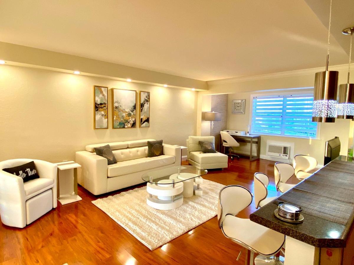 Deluxe Waterfront One Bedroom Apartment With Miami Skyline View, Free Parking 5 Mins Drive To Маямі-Біч Екстер'єр фото