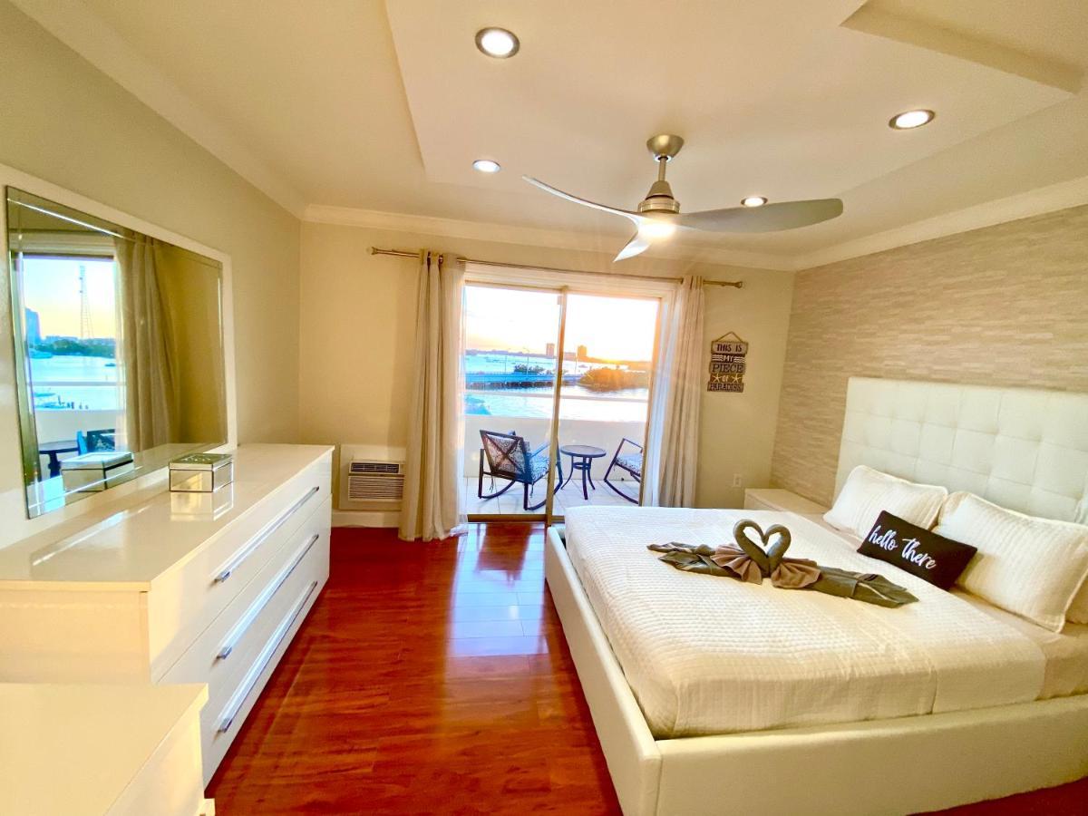 Deluxe Waterfront One Bedroom Apartment With Miami Skyline View, Free Parking 5 Mins Drive To Маямі-Біч Екстер'єр фото