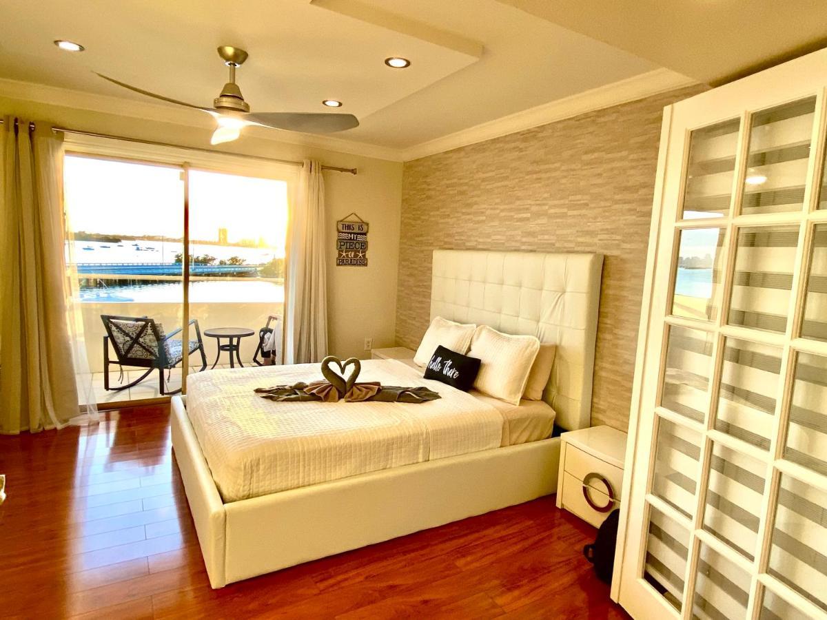 Deluxe Waterfront One Bedroom Apartment With Miami Skyline View, Free Parking 5 Mins Drive To Маямі-Біч Екстер'єр фото